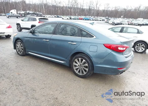 2017 Hyundai Sonata Sport z USA, uszkodzony, nr VIN 5NPE34AF2HH448682
